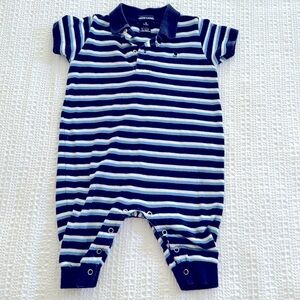 Ralph Lauren one piece boy outfit. Navy, white, light blue size 6-12 m